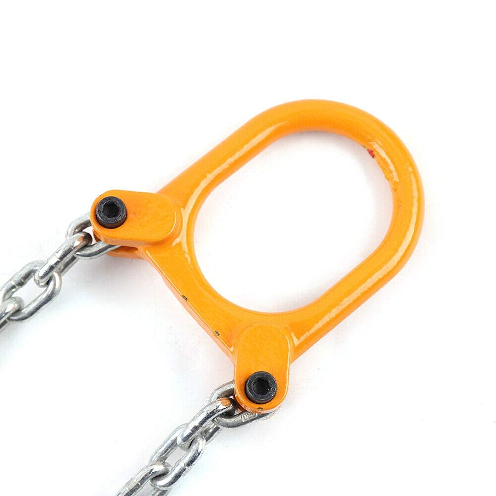 Chain Drum Lifter with G80 Lifting Chain, Alloy Steel Frame B53895