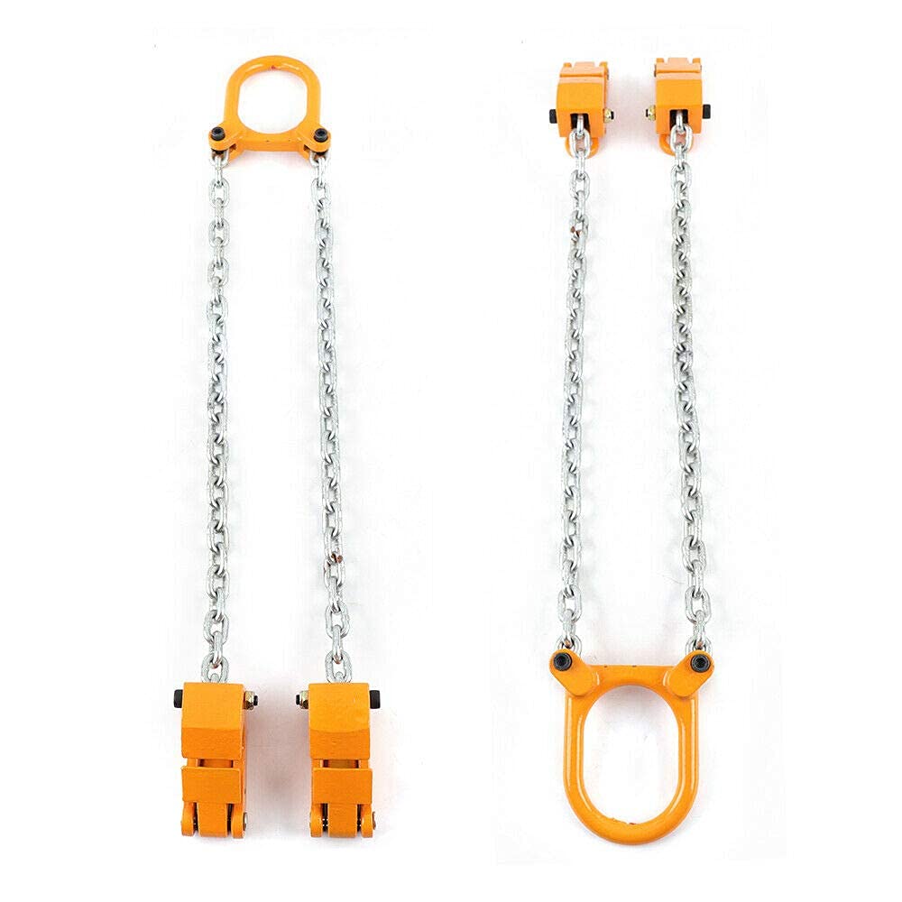 Chain Drum Lifter with G80 Lifting Chain, Alloy Steel Frame B53895