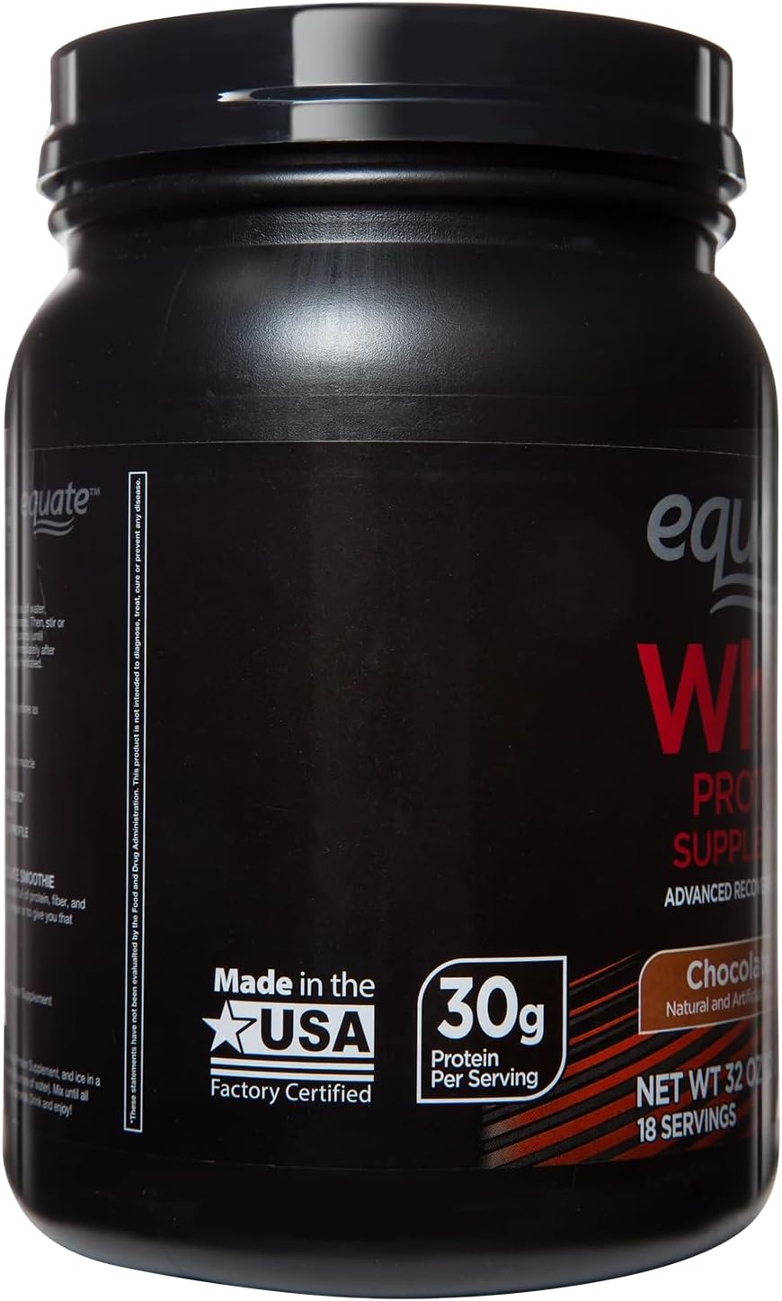 Rich Chocolate Whey Protein Supplement, 32oz E7601