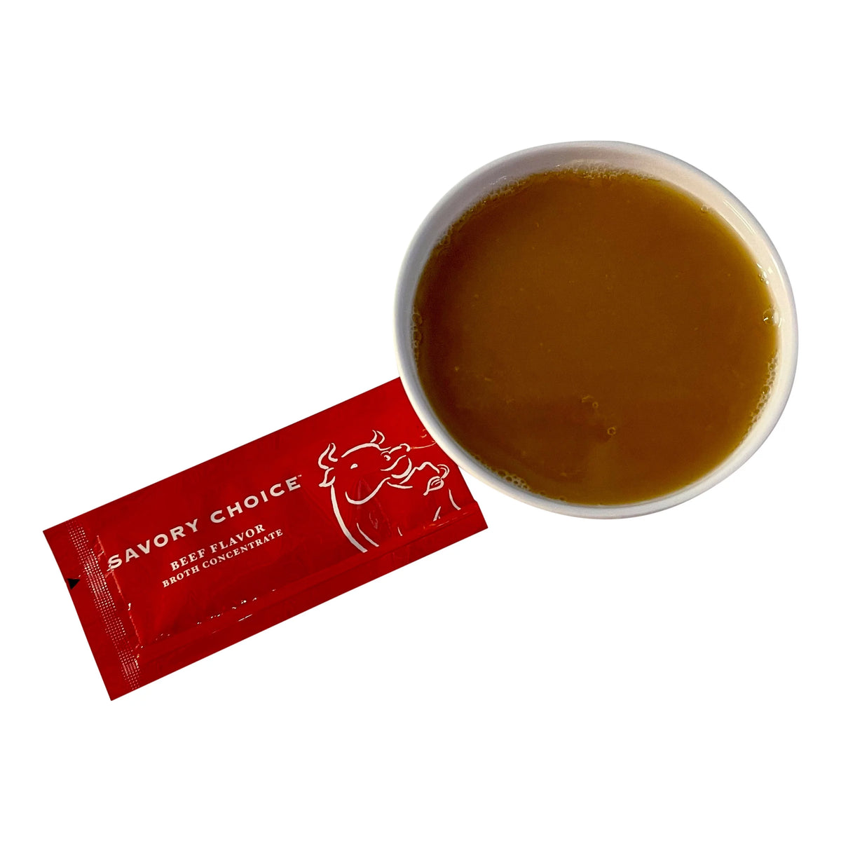 Beef Broth Low Sodium Broth Concentrate 50 Pack T472191
