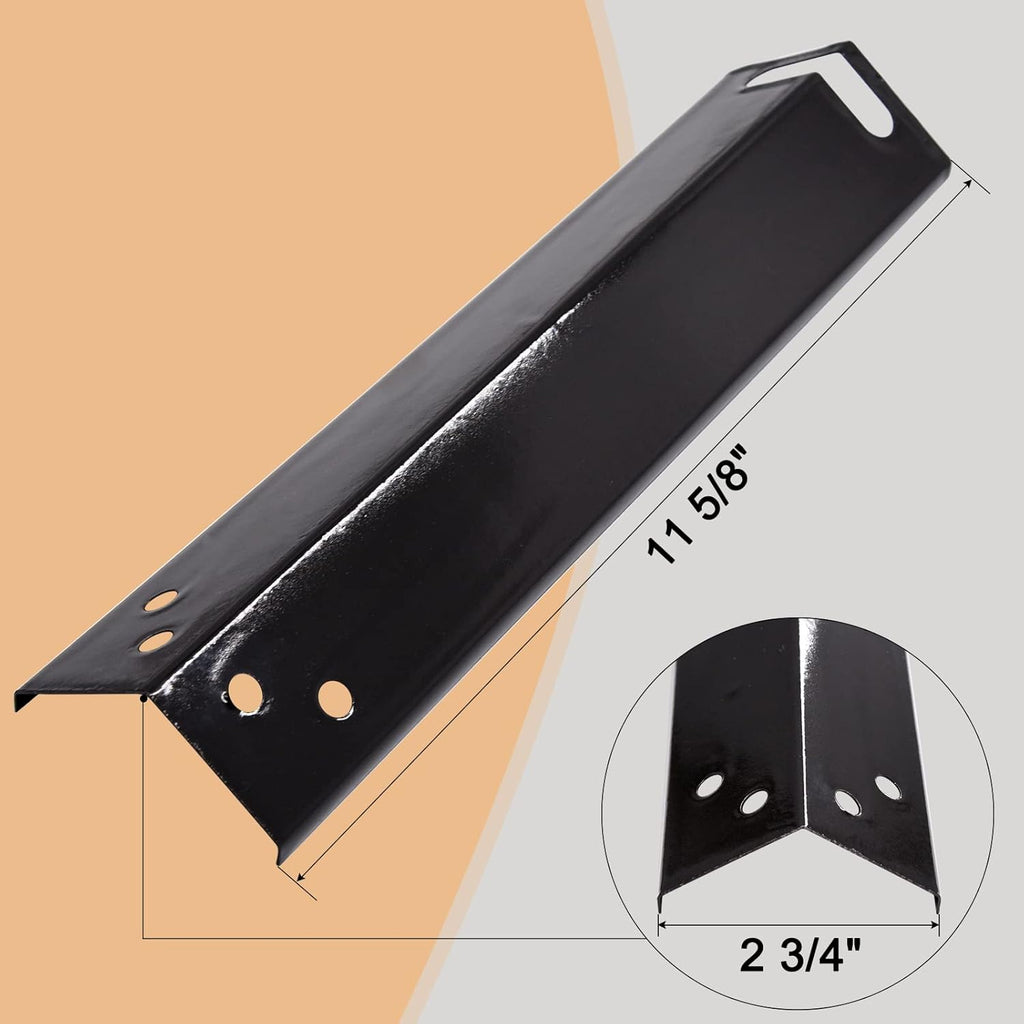 3 Burner Gas Grill Porcelain Steel Heat Plates 3-PACK K501