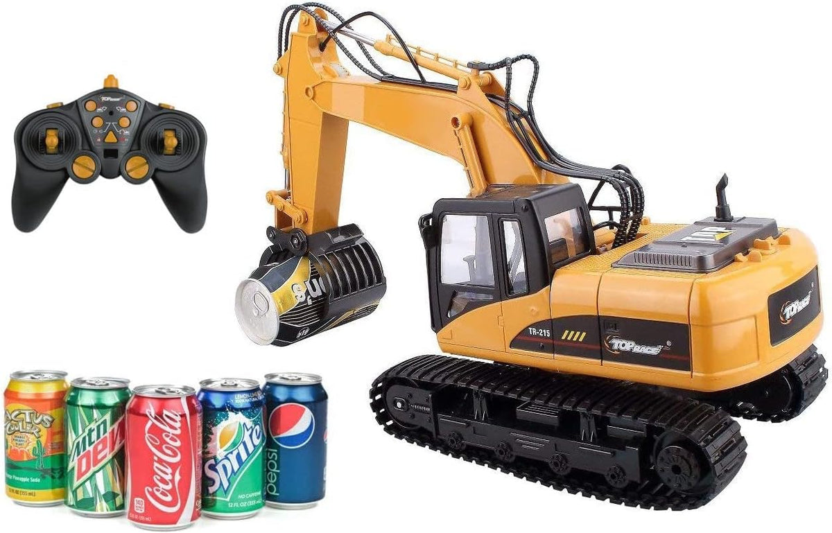 15 Channel Remote Control Excavator Construction Tractor J214672
