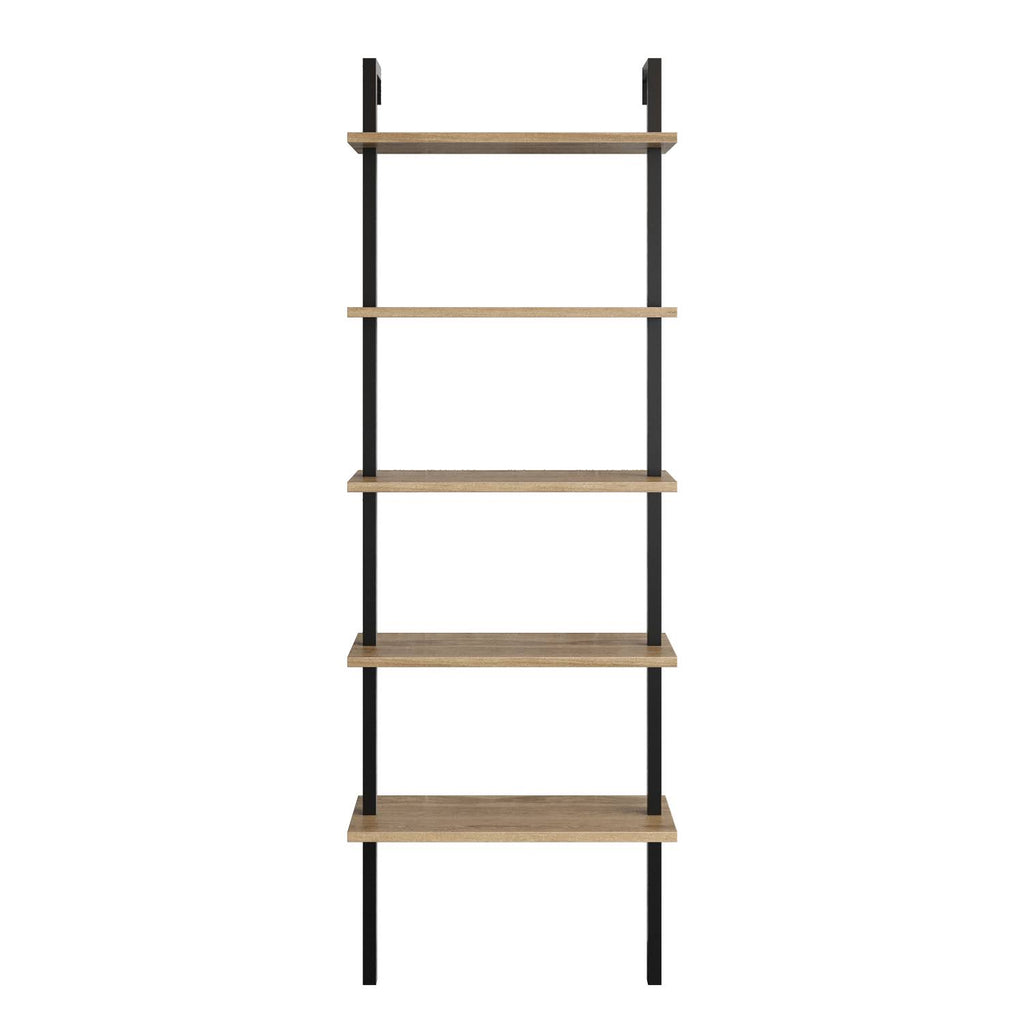 Tall Metal Wood Bookcase D720115