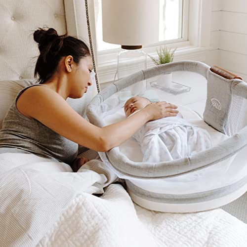 Grey Baby Bassinet I72099