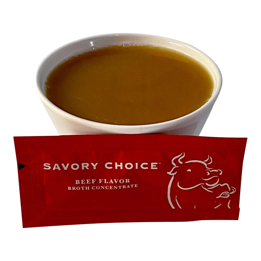 Beef Broth Low Sodium Broth Concentrate 50 Pack T472191