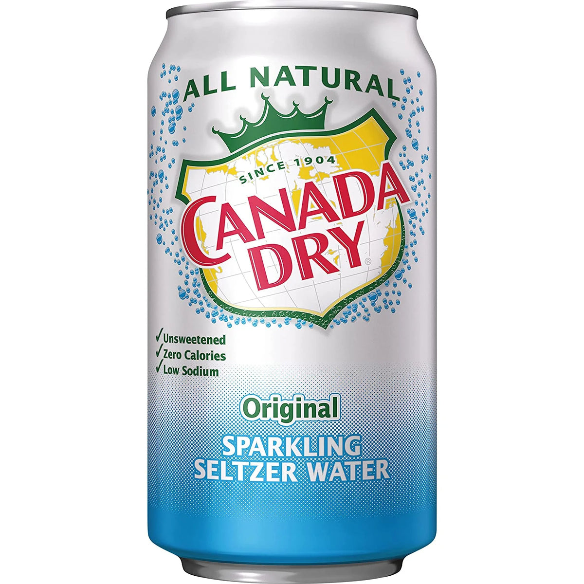 12 oz. Cans Sparkling Seltzer Water (Pack of 12) U91458