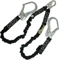 6FT Double Leg Internal Shock Absorbing Safety Lanyard with Snap Hook G46147