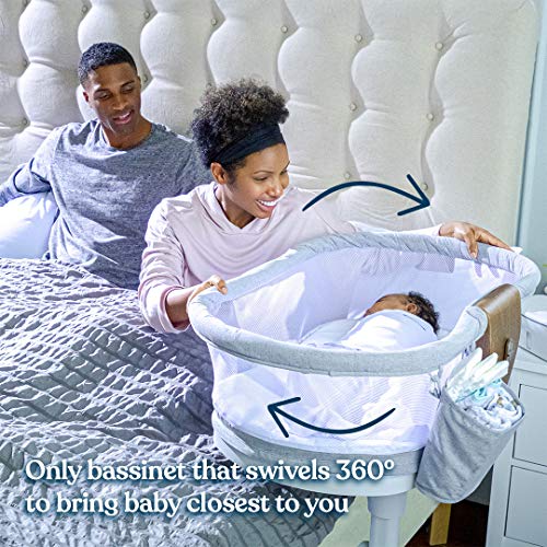 Grey Baby Bassinet I72099