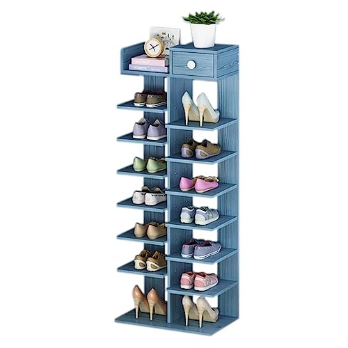 8 Tiers Vertical Narrow Shoe Rack L614