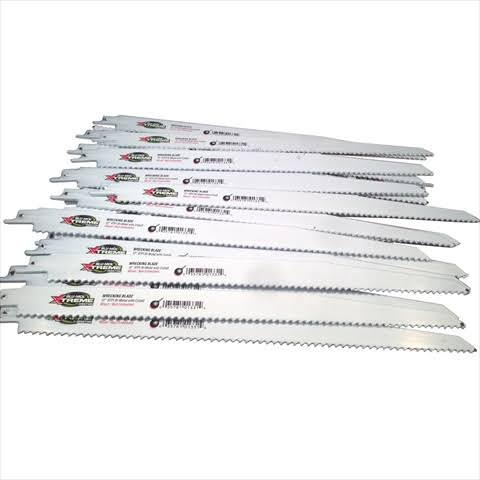 12 in. 6 TPI Bi-Metal Reciprocating Saw Blade, 20 Pack D900