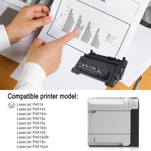 1 Pack 64A Toner Cartridge O286