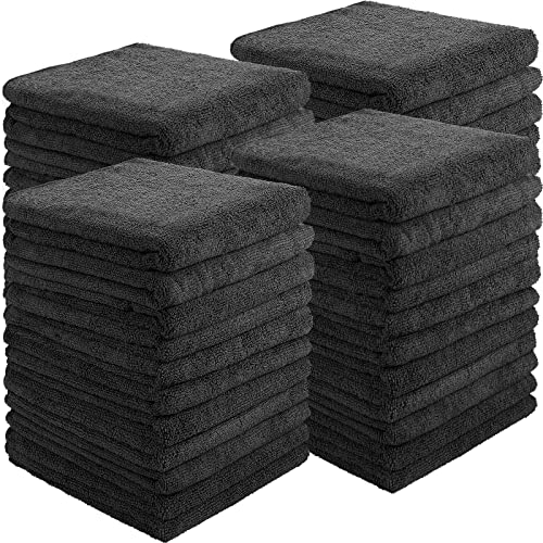 36 Packs Microfiber Absorbent Salon Towels 16 x 28 Inches Gray B905