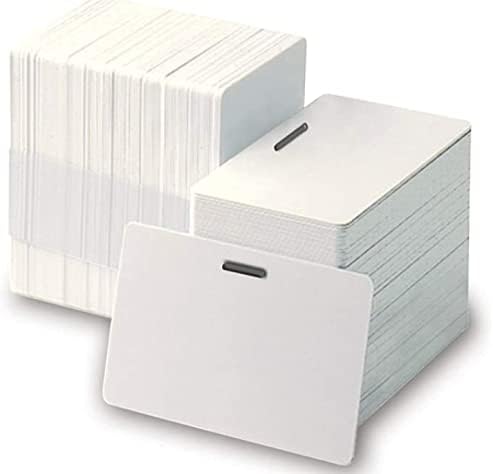 500 Pack Yellow CR80 PVC Cards 30 mil M703759