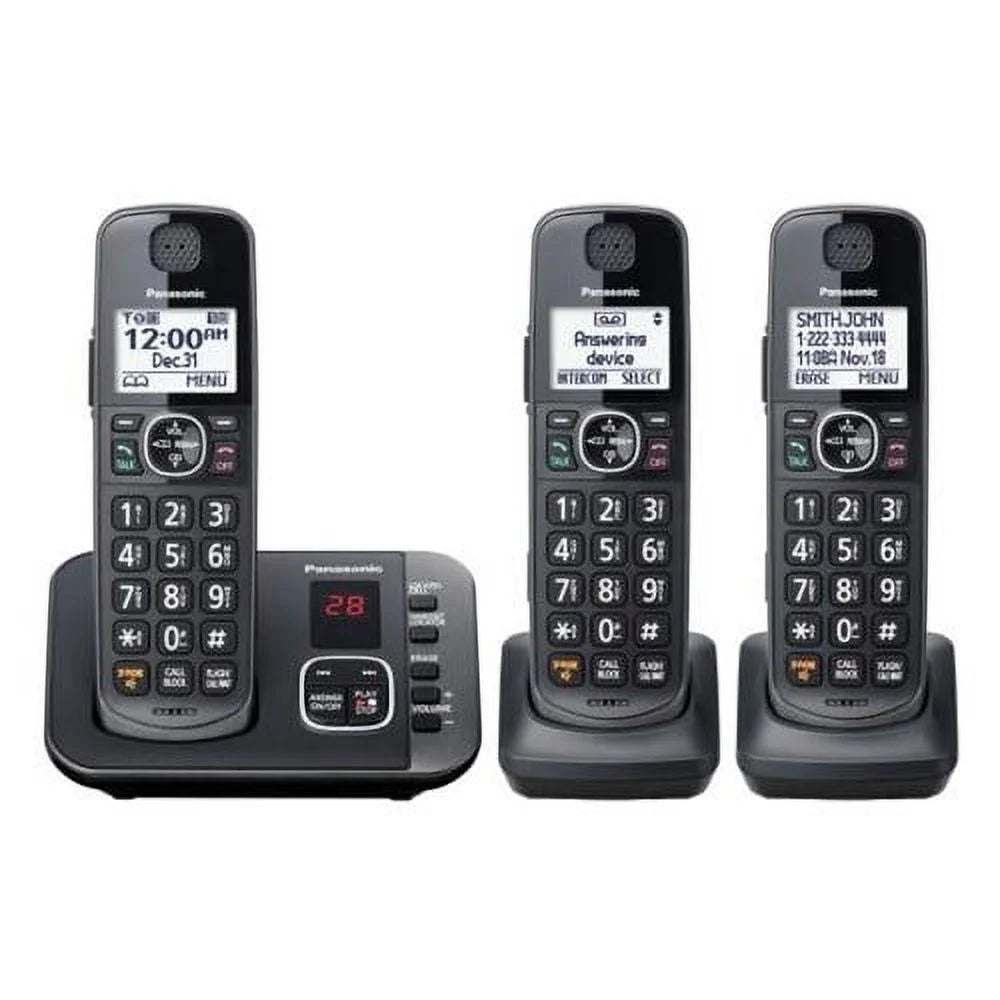 Black Cordless Phone C1197
