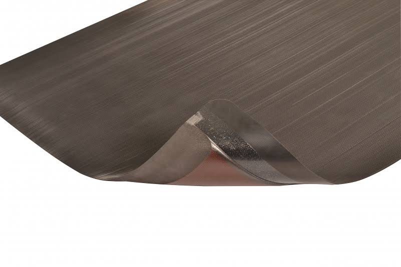 Antifatigue Mat, Black, 3Ft. x 5Ft. I695063