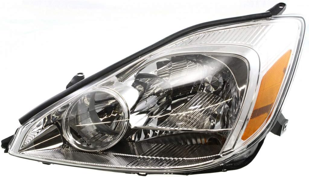 Passenger Side Headlight for 2004 2005 Toyota Sienna H450874