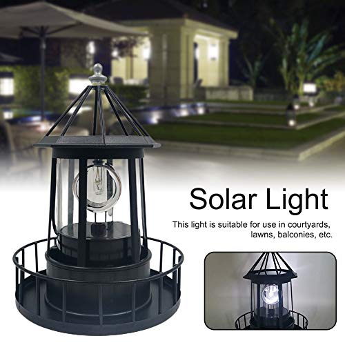 LED Solar Powered Lighthouse Waterproof Light S833