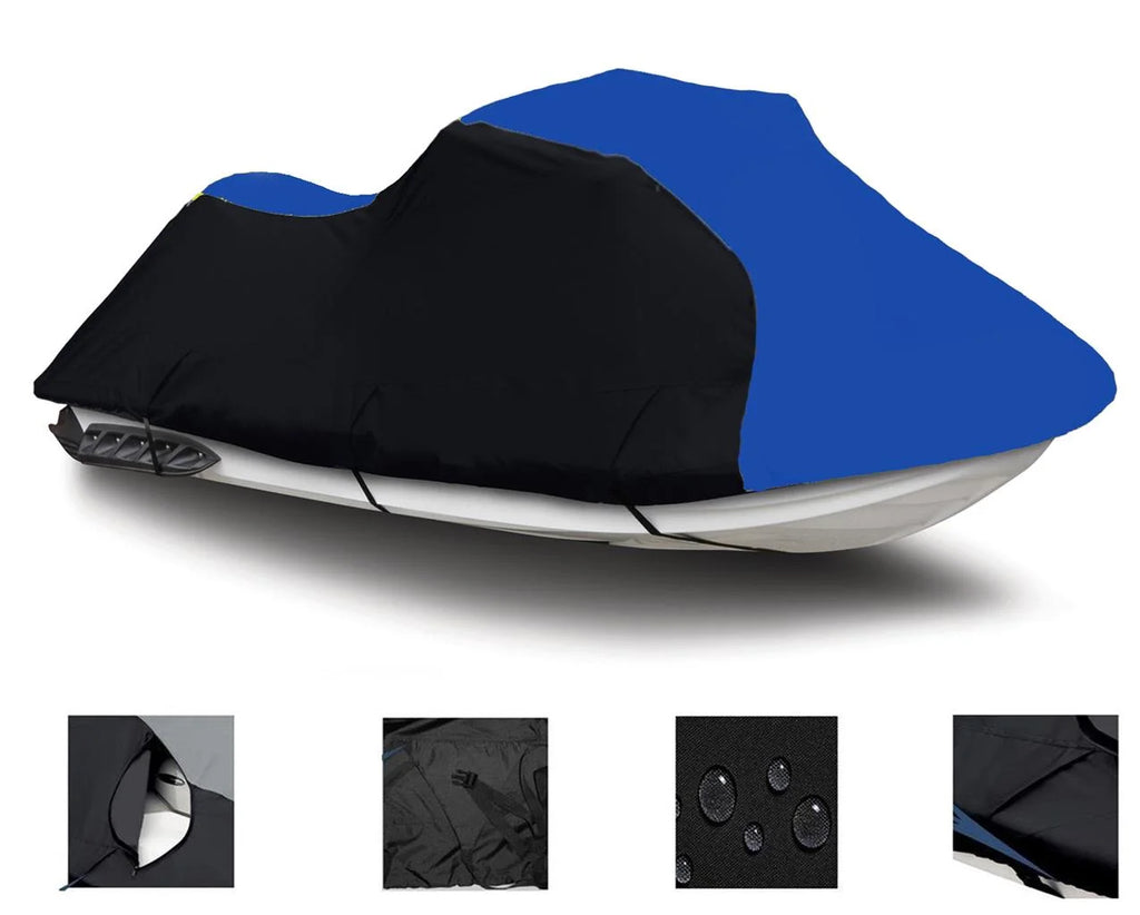 Black Blue Heavy-Duty 600 Denier PWC Cover J179456