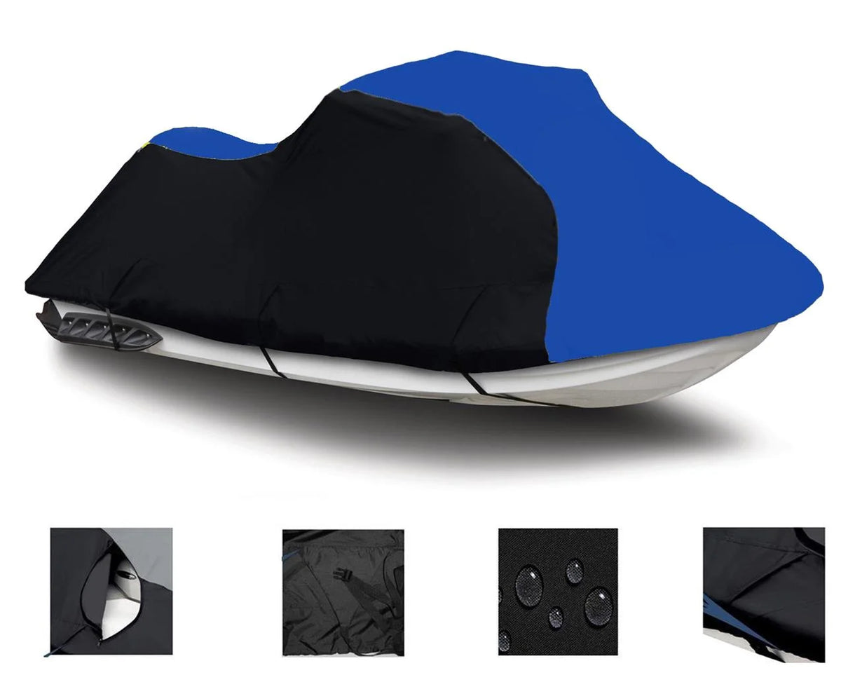 Black Blue Heavy-Duty 600 Denier PWC Cover J179456