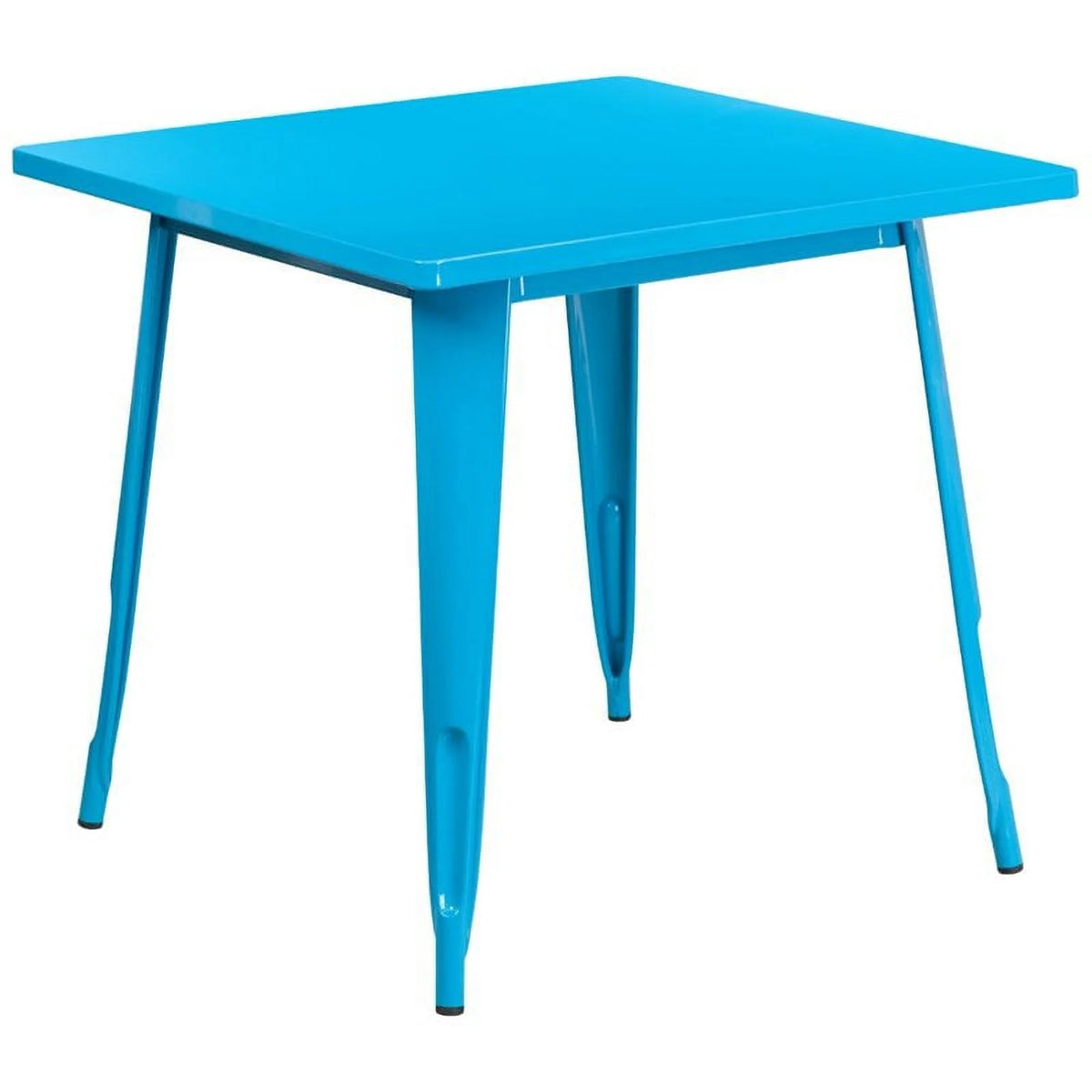 31.5" Square Metal Dining Table K7837