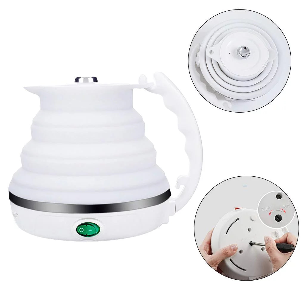 Foldable Electric Kettle White T4642