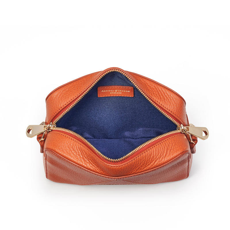 Brown Pebble Camera Bag V555