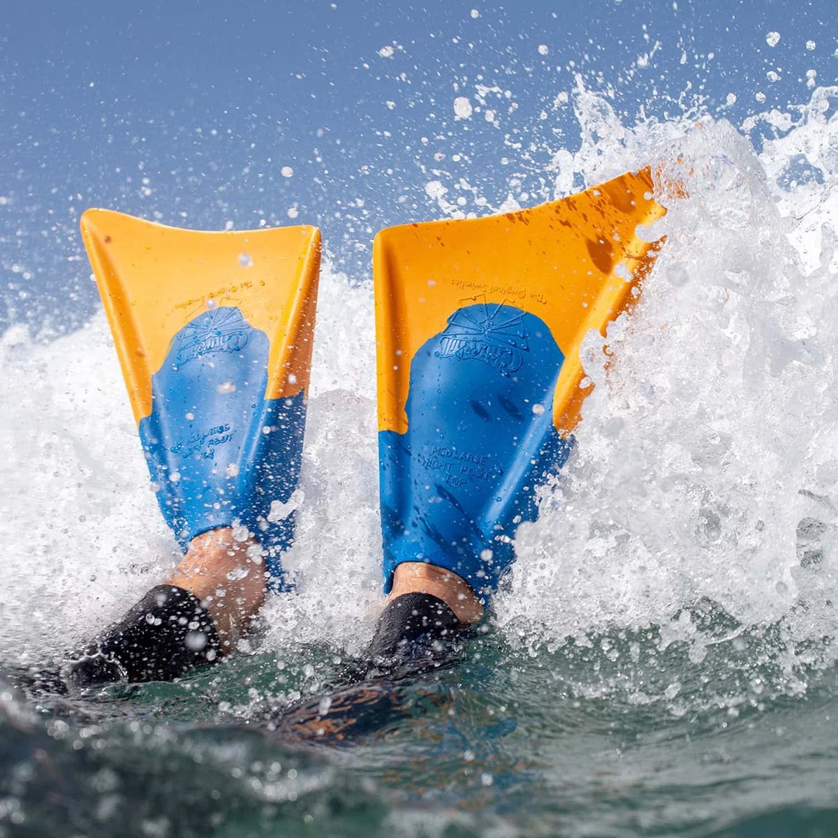 Floating Fins Swimfins Made Of 100% Natural Gum Rubber N9242