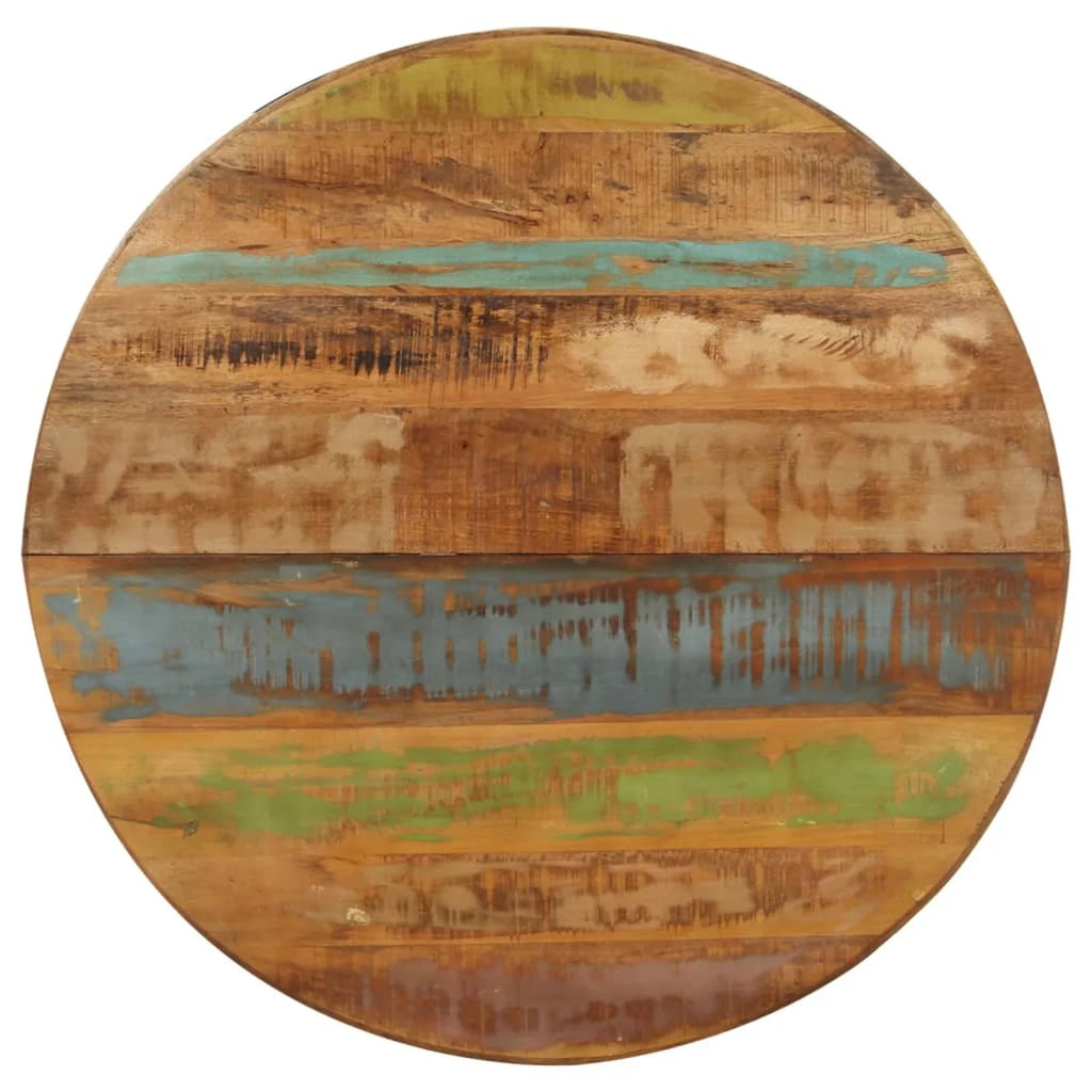 Round Solid Reclaimed Wood Dining Table I88888