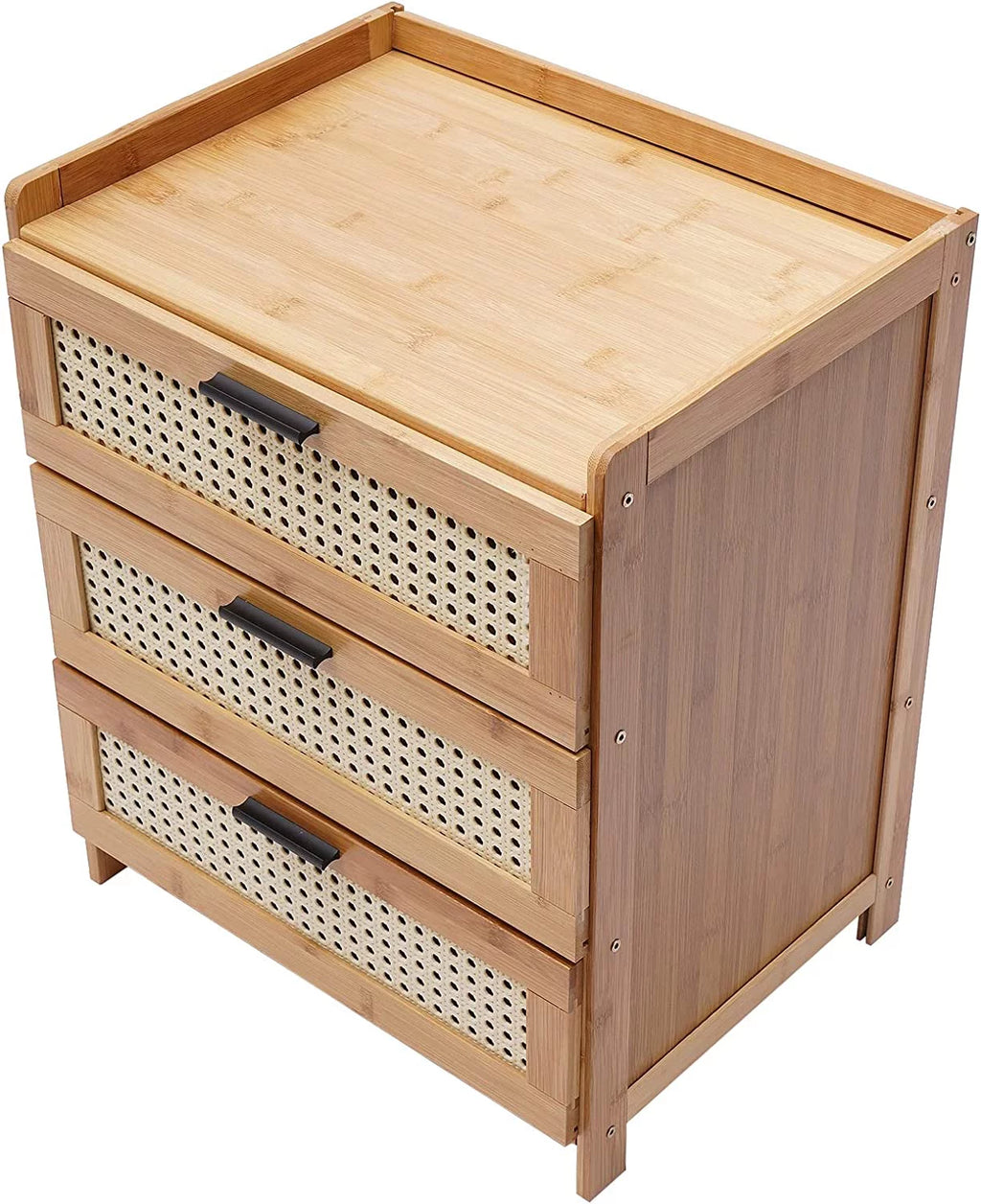 Storage Cabinet Nightstand with Drawer V414