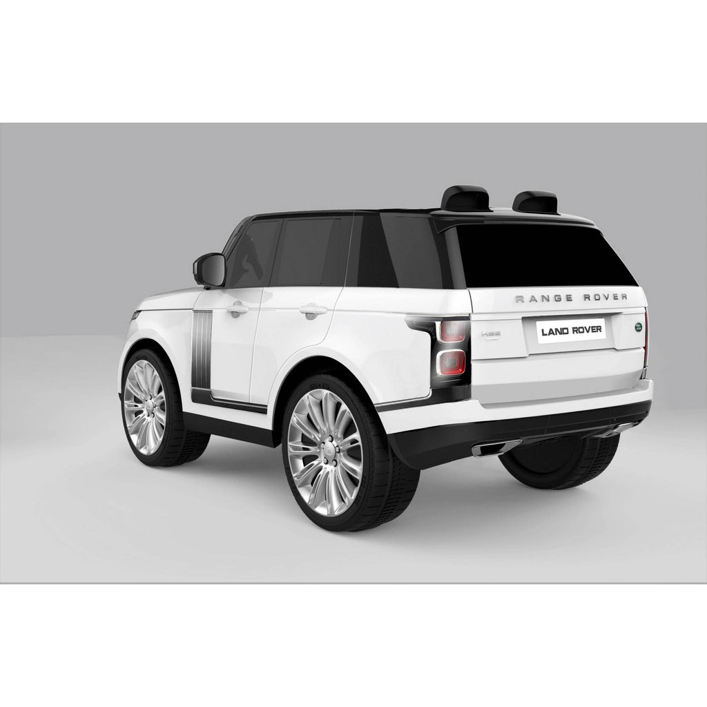 White 2 Seater Ride-On Car Y490430