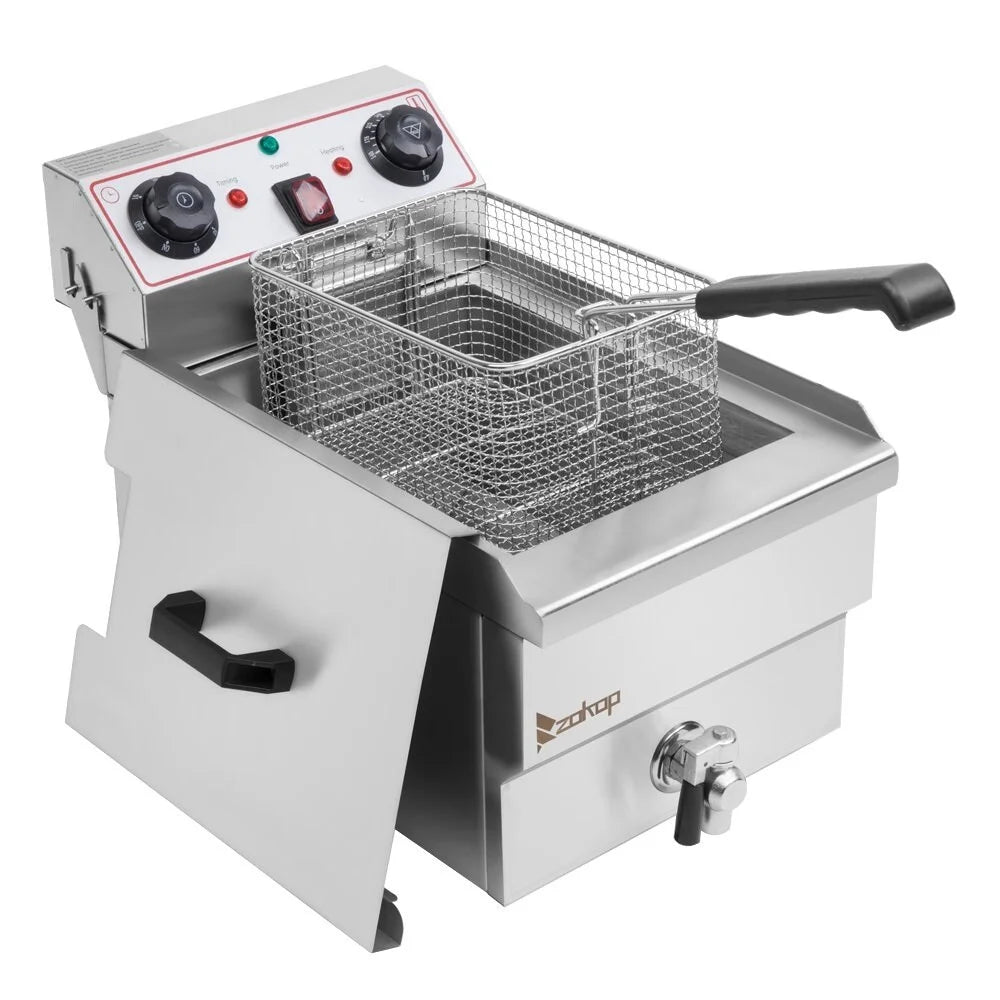 24.9QT Stainless Steel Deep Fryer X18713
