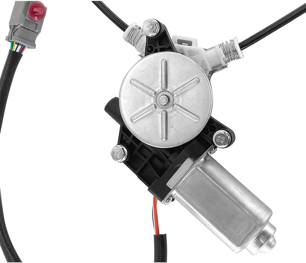 Front Driver Side Power Window Regulator with Motor Assembly for Honda Element 2003-2010 Pack of 2 W287