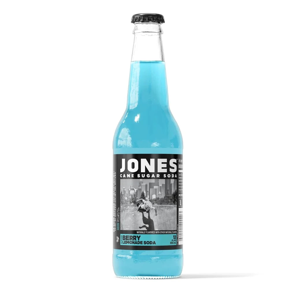 Berry Lemonade Soda 12 Oz Glass Bottle T69591