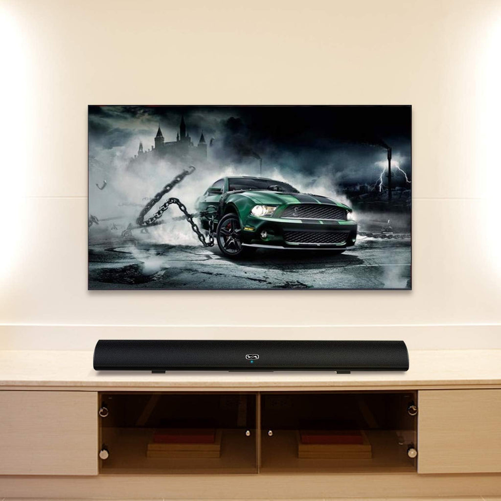 40 Inch TV Sound Bar, Wired and Wireless Soundbar Speaker (Renewed) Pack of 2 X29870