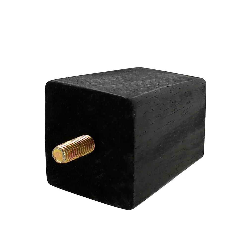 4PCS Wooden Furniture Legs Black 6CM K693