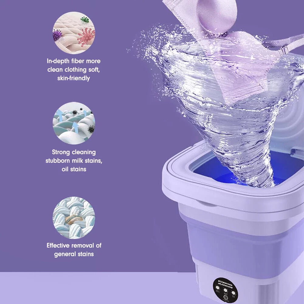 Portable Folding Washing Machine 8L Y80927
