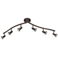Bronze Semi Flush Mount Light Y27388