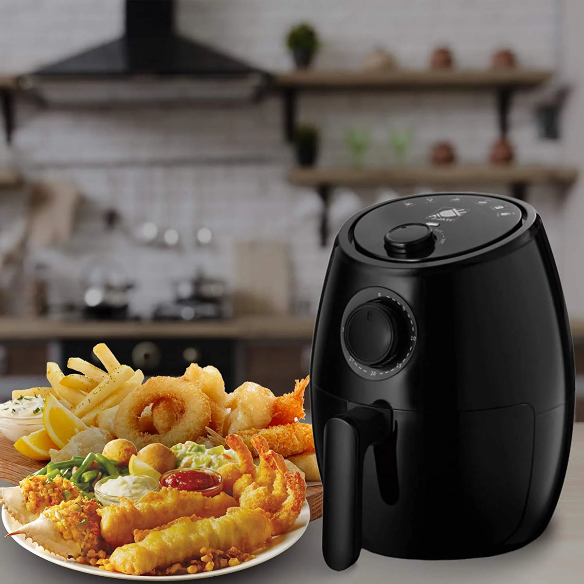 Red 2.0L Hot Air Fryer C956