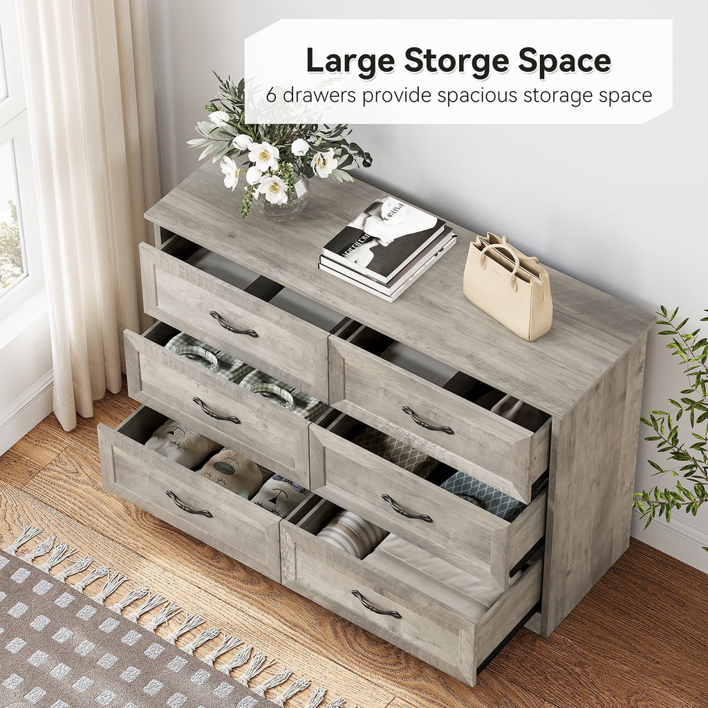 5 Drawer Wood Dresser I27669