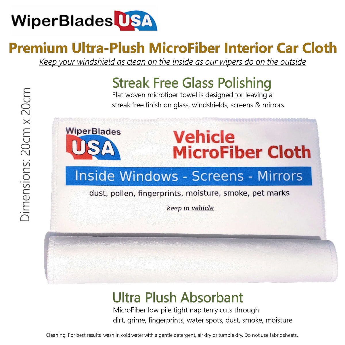 Subaru Outback Wiper Blades Set of 3 I8448