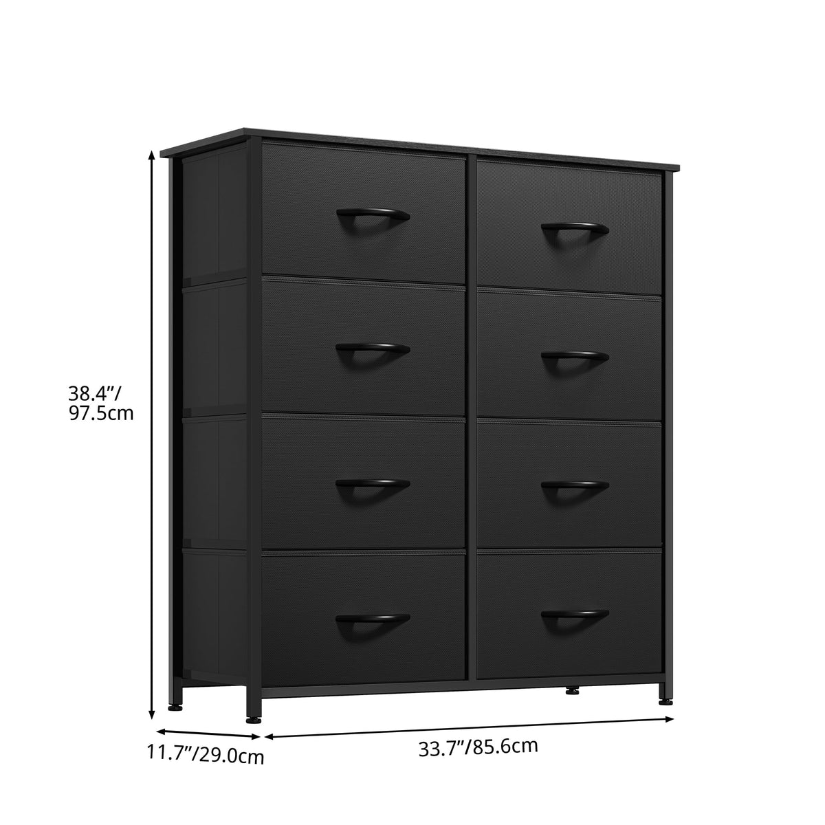 8 Drawer Fabric Storage Dresser Q829