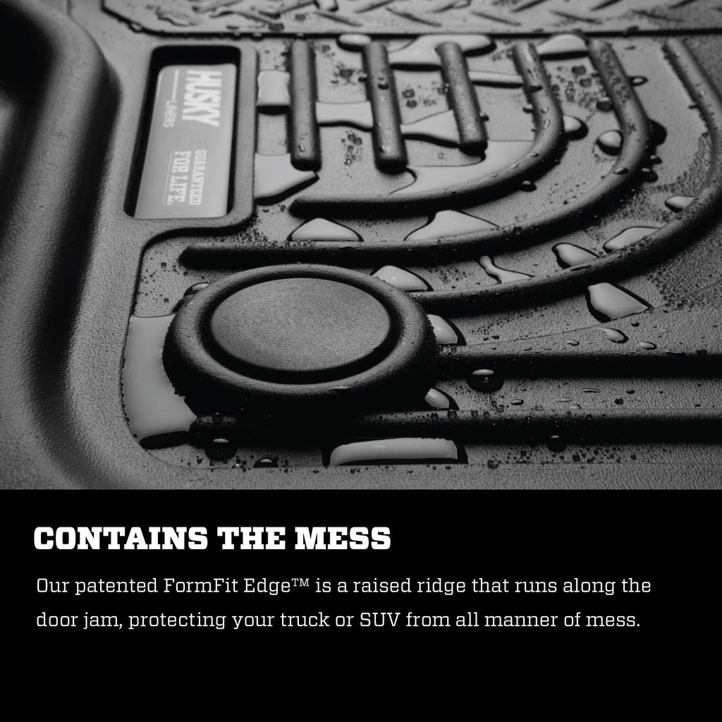 Black Front & 2nd Seat Floor Liners P11396