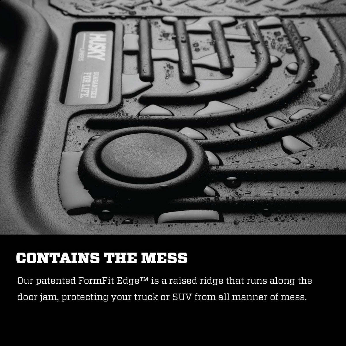 Black Front & 2nd Seat Floor Liners P11396