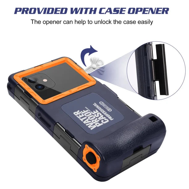 Waterproof Protective Case for Phones Up to 6.9 Inch Y77684