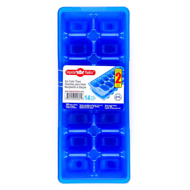 Blue Ice Cube Tray 2-Pack Case of 36 C807639