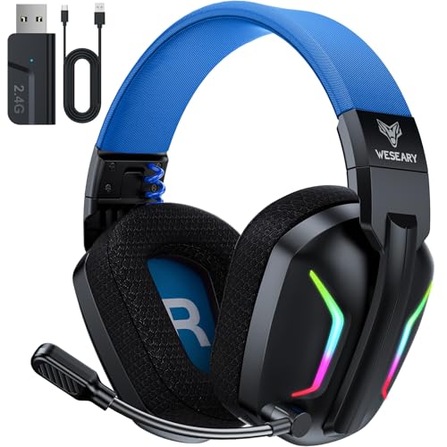 2.4GHz Wireless Gaming Headset with ENC Noise Canceling Microphone G5255