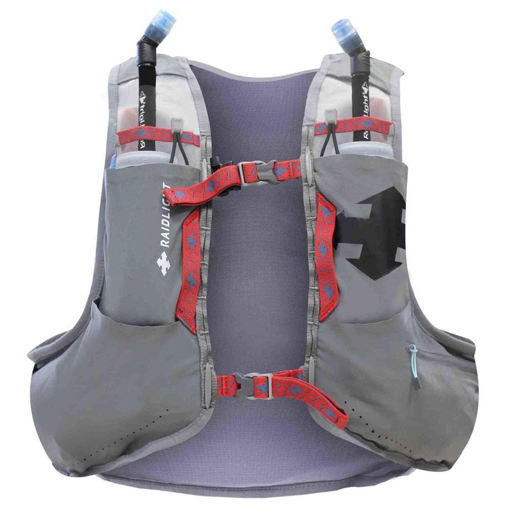 Grey Red Blue 12L Vest L240