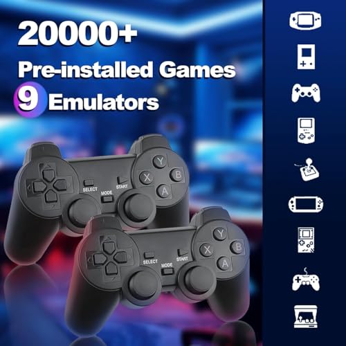 Wireless Retro Game Console Stick with 2.4G Wireless Controllers D917284