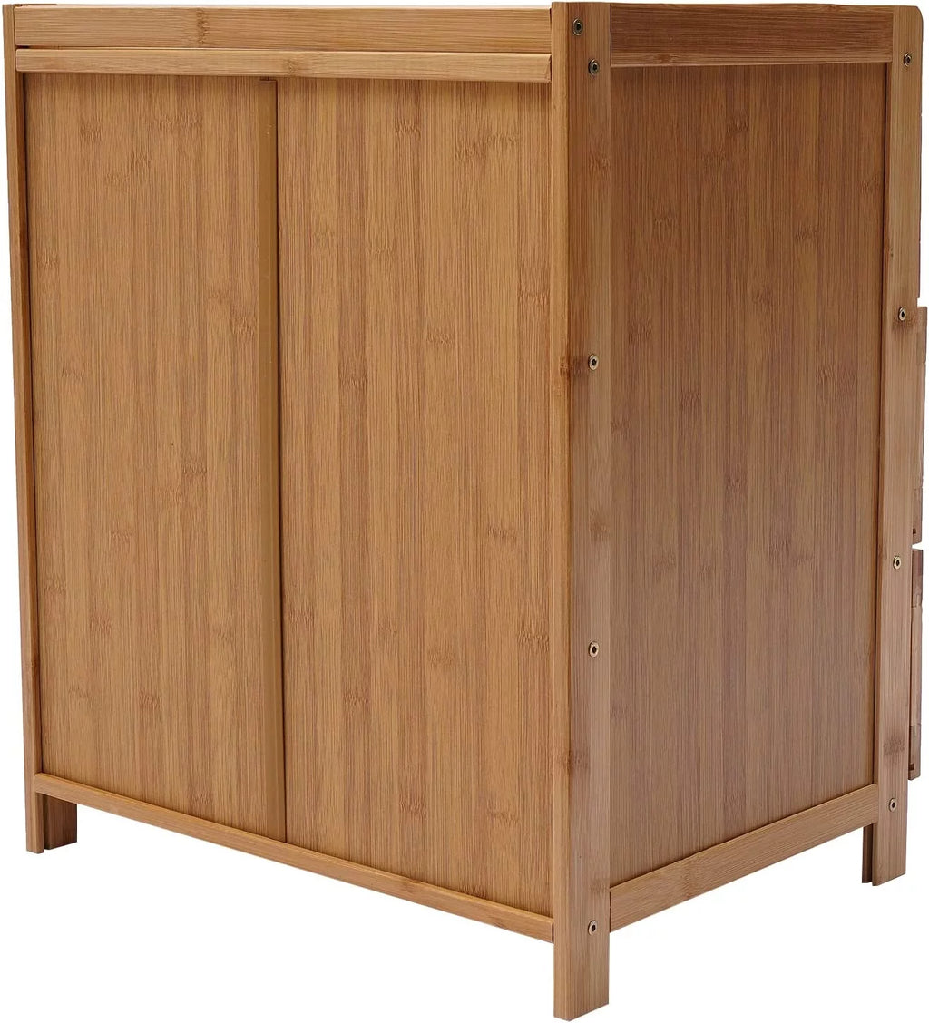 Storage Cabinet Nightstand with Drawer V414
