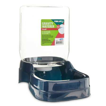 Gravity Pet Waterer Dark Blue Small 0.75 Gallon Z3128